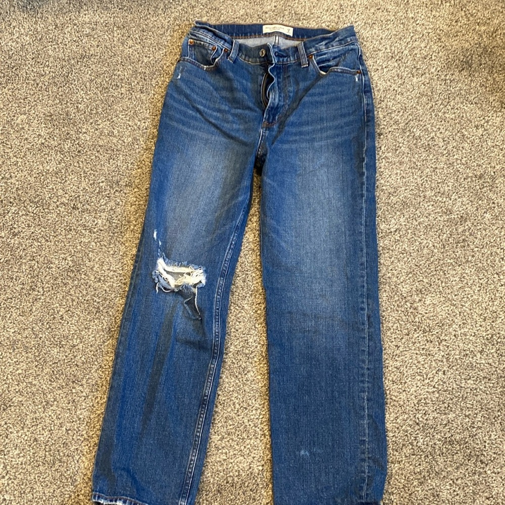 The Ankle Straight Ultra High Rise
